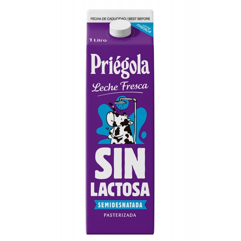 Leche Semidesnatada Ecológica Sin Lactosa